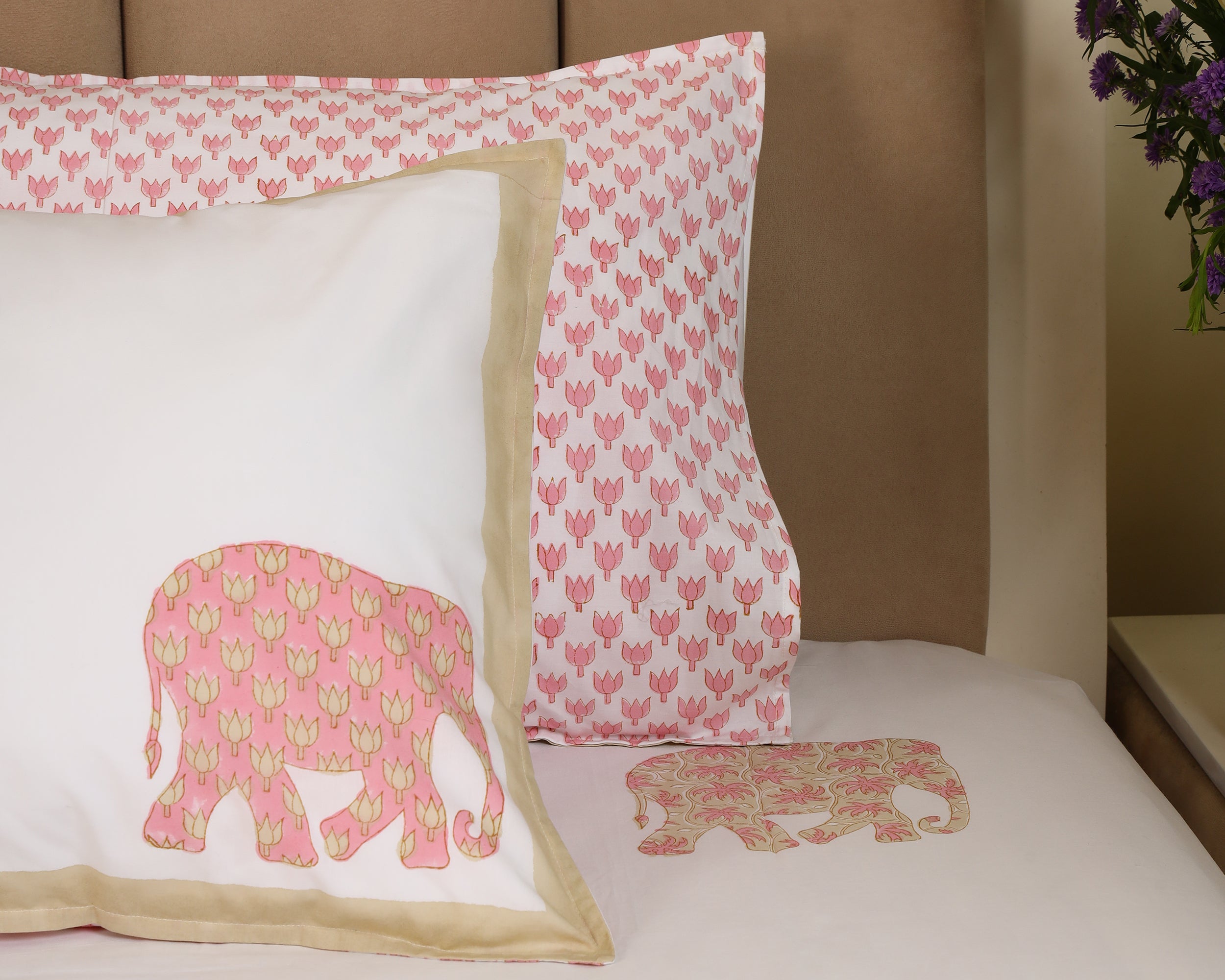 Royal Safari Handblock Printed Bedsheet