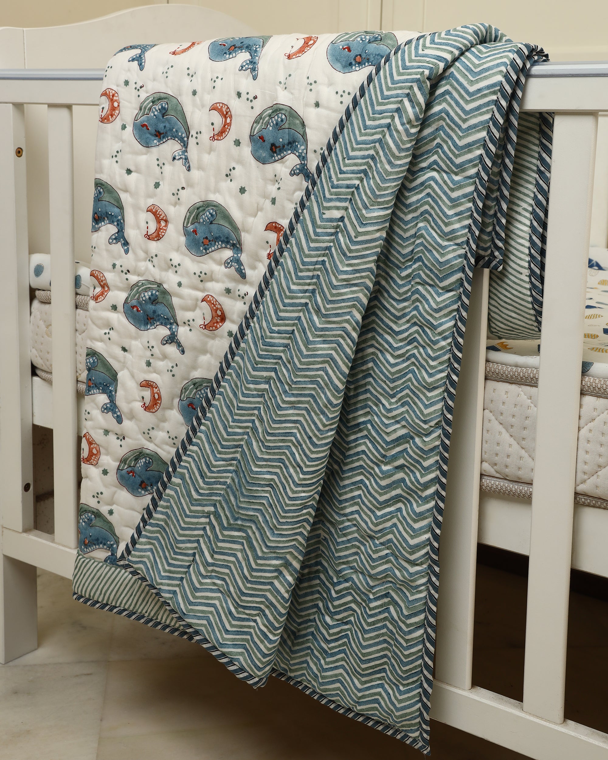 Ocean Friends Baby Quilt